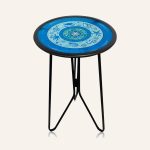 Outdoor Side Tables, Ocean Style Blue