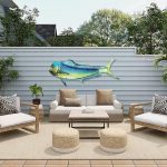 36" Mahi Fish Wall Decor