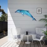 36" Dolphin Wall Decor