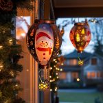 Christmas Solar Hot Air Balloon