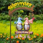 Solar Gnome Garden Stake (Blue Red)