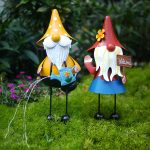 Solar Gnome Garden Stake (Yellow Red)