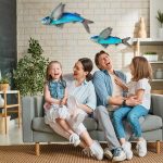 Metal Flying Fish Wall Decor