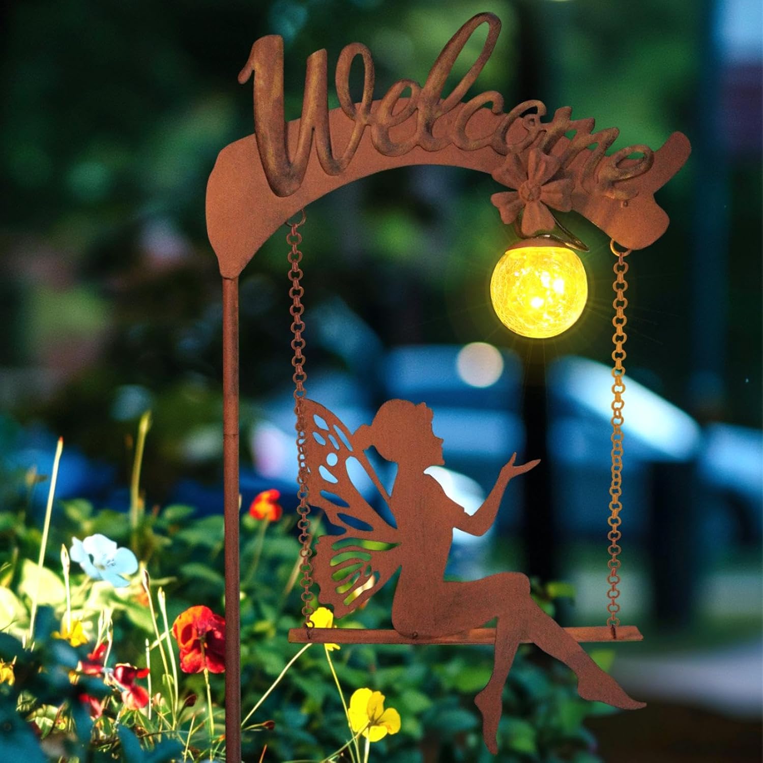 71kGc6ei1yL._AC_SL1500_ Solar Fairy Swing Garden Light - Image 1