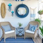 Jellyfish Wall Decor(Set of 2) - 15" & 10" Glass & Metal Ocean Nautical Art