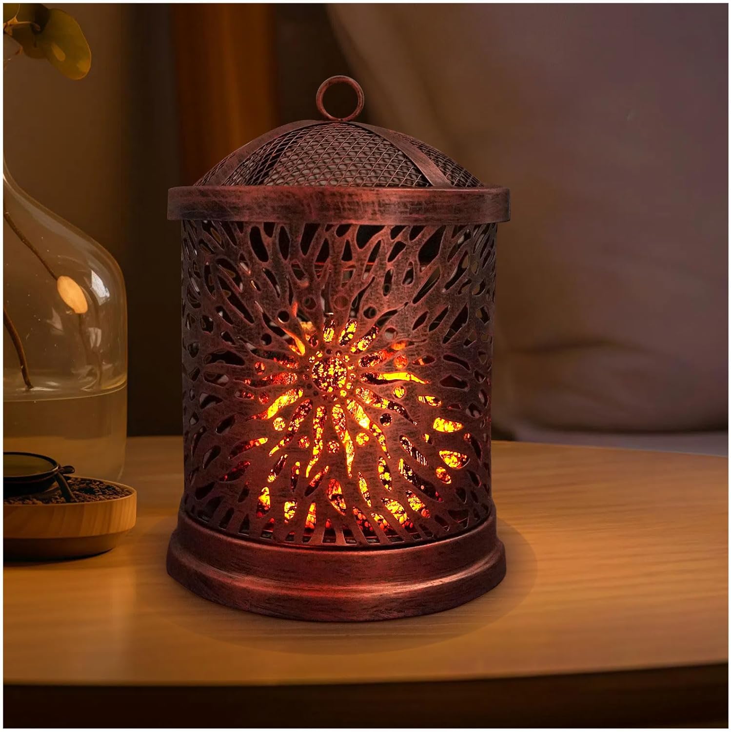 71OmLinwhpL._AC_SL1500_ Wax Melt Candle Warmer - Electric Fragrance Warmer with Timer & Lamp - Image 1