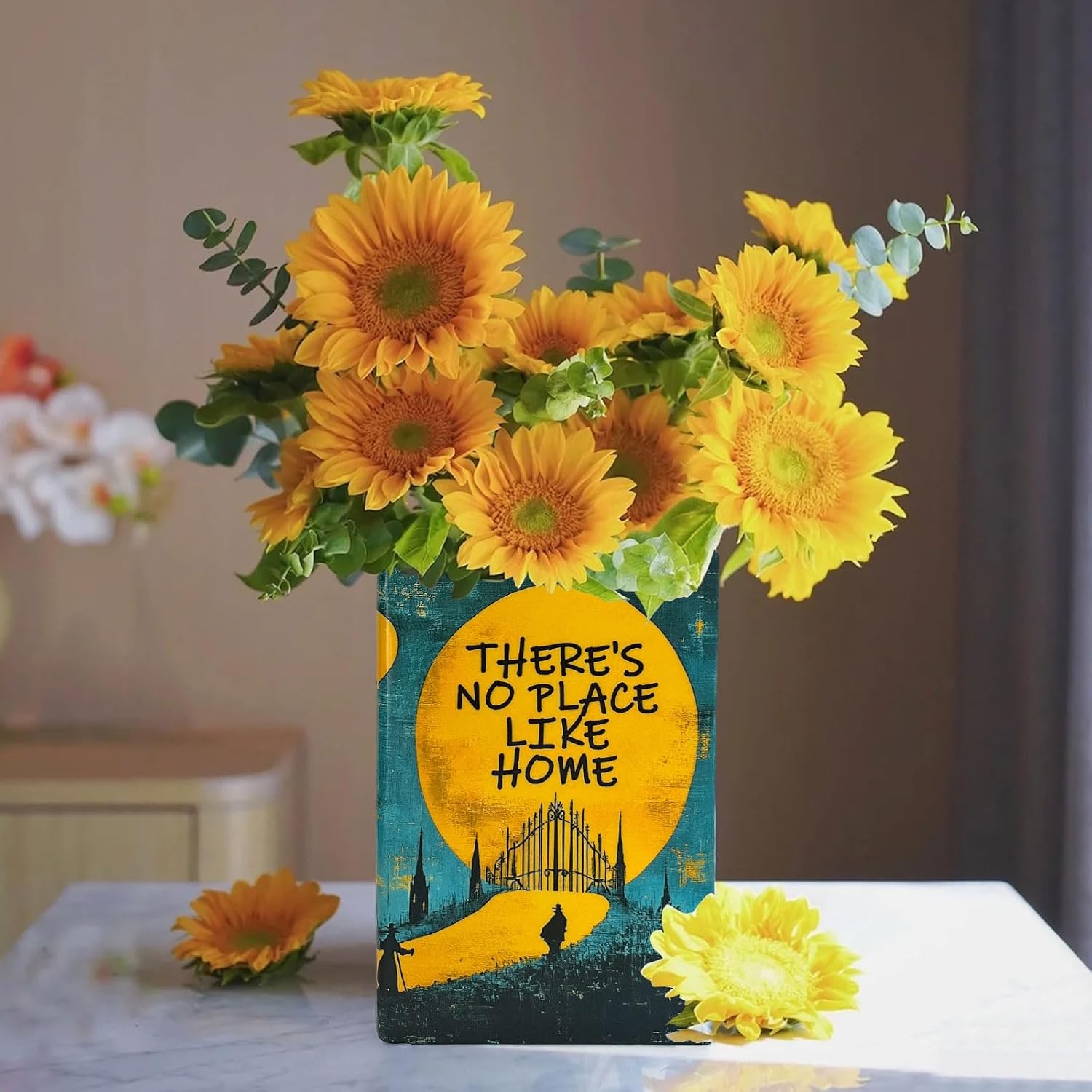 71jZS4Oc5YL._AC_SL1500_ Book Vase for Flowers - Image 1