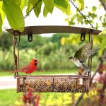 Metal Window Bird Feeder