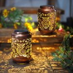 Solar Owl Lantern Outdoor Decor (2 Pack)